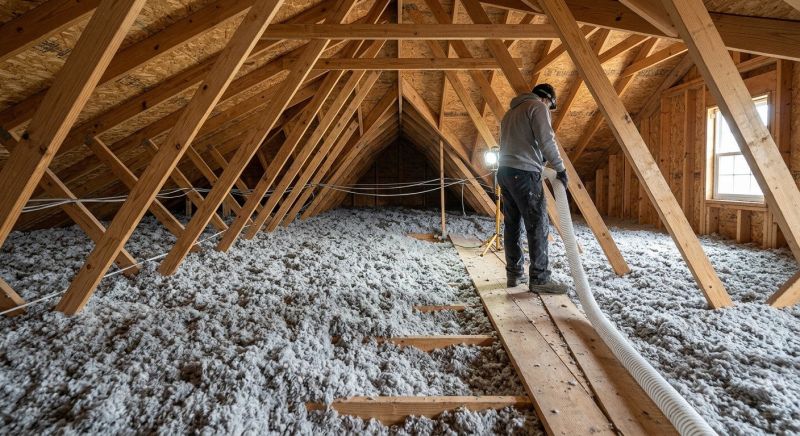 Cellulose Insulation Blowing in Boulder, CO